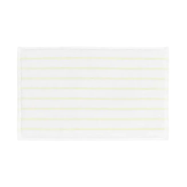 Arto handduk, 2-pack, Transparent yellow-white, 30x50 cm blomus