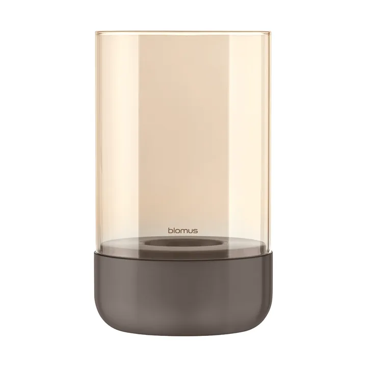 Calma stormlykta Ø12 cm - Burned Metal-metallic finish - blomus