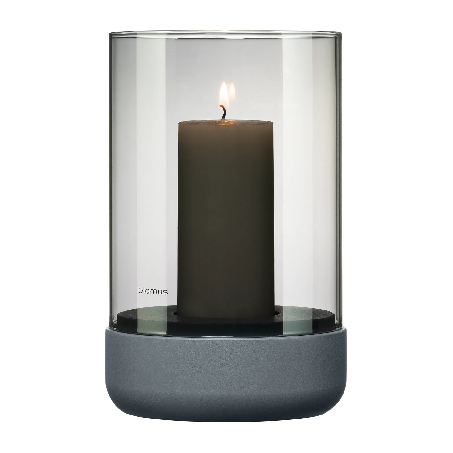 Calma stormlykta Ø12 cm, Gray-smoke blomus