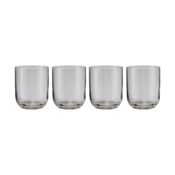 Fuumi dricksglas 34 cl 4-pack - Smoke - blomus