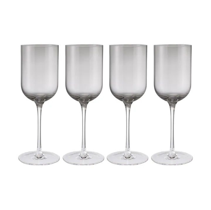Fuumi vinglas 31 cl 4-pack - Smoke-klar - blomus