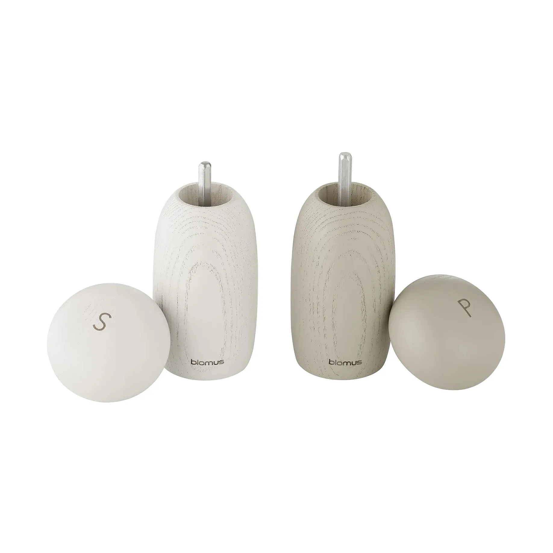 Moli Salt- och pepparkvarsset 13 cm, Moonbeam blomus