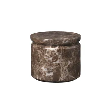 Pesa förvaringsask Ø 9 cm - Brun - blomus