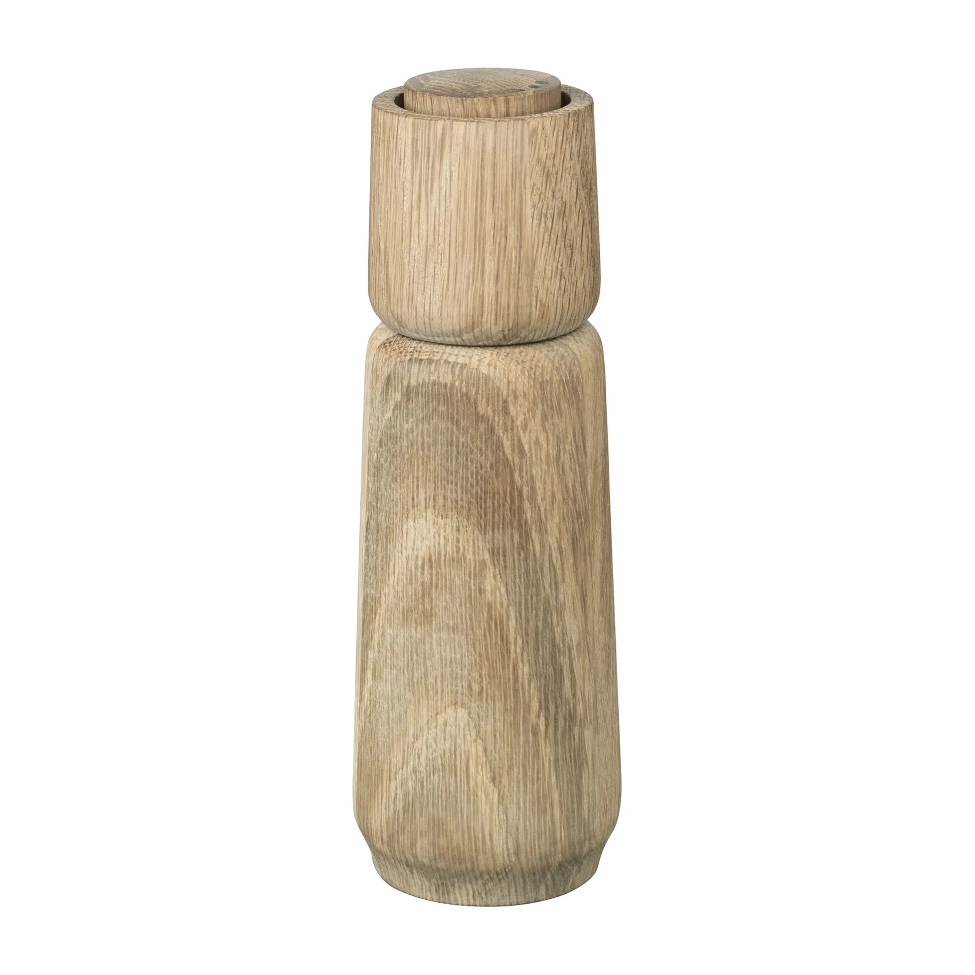 Ro salt- och pepparkvarn 16 cm, Ljust oljad ek blomus