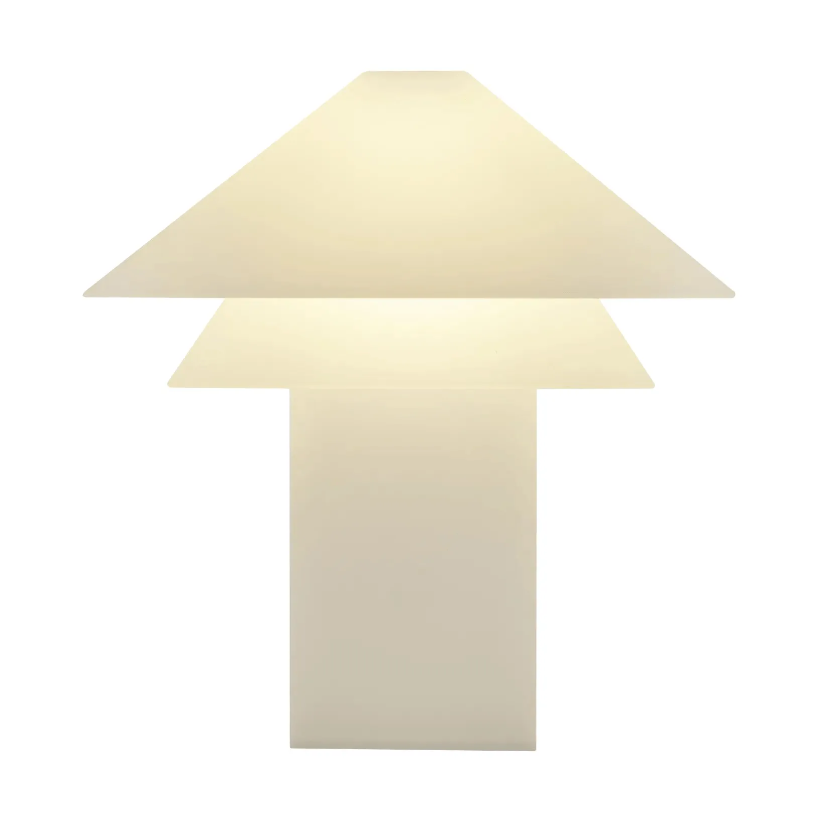 Sanaka bordslampa portabel, White blomus