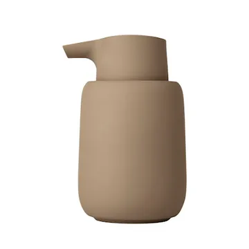 Sono tvålpump keramik Ø8,5 cm - Brun - blomus