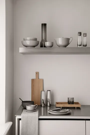 STELLA bestickset svart - 16 delar - blomus