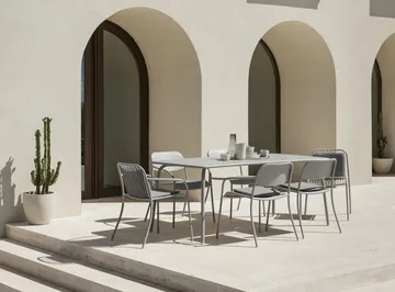 YUA Chair stol - Silk grey (grå) - blomus