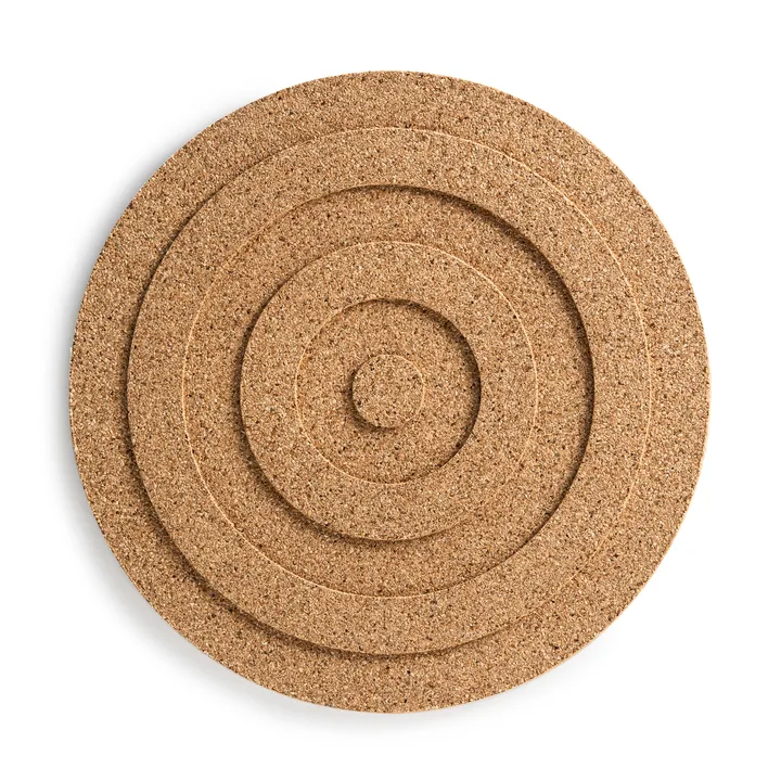 Circle rund grytunderlägg Ø20 cm - Brun - Born In Sweden