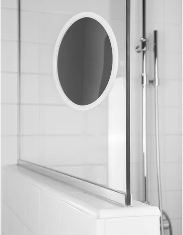 AirMirror sminkspegel x5 löstagbar m. sugpropp - Ø16,5 cm - Bosign