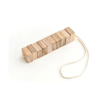 Bosign doftblock i vit cederträ på snöre - 10-pack - Bosign