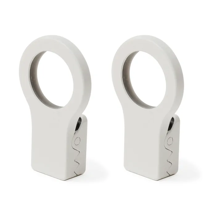 Bosign Loop clips för kökshandduk 2-pack - Vit - Bosign