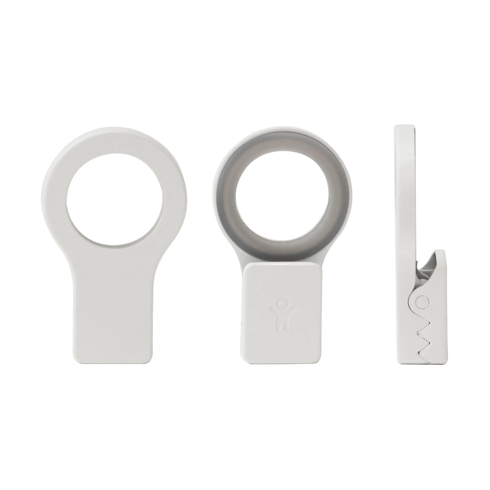 Bosign Loop clips för kökshandduk 2-pack, Vit Bosign