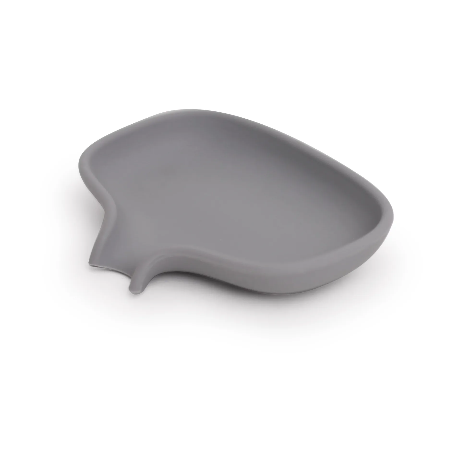 Soap Saver Flow tvålfat med avrinningspip small, Grå Bosign