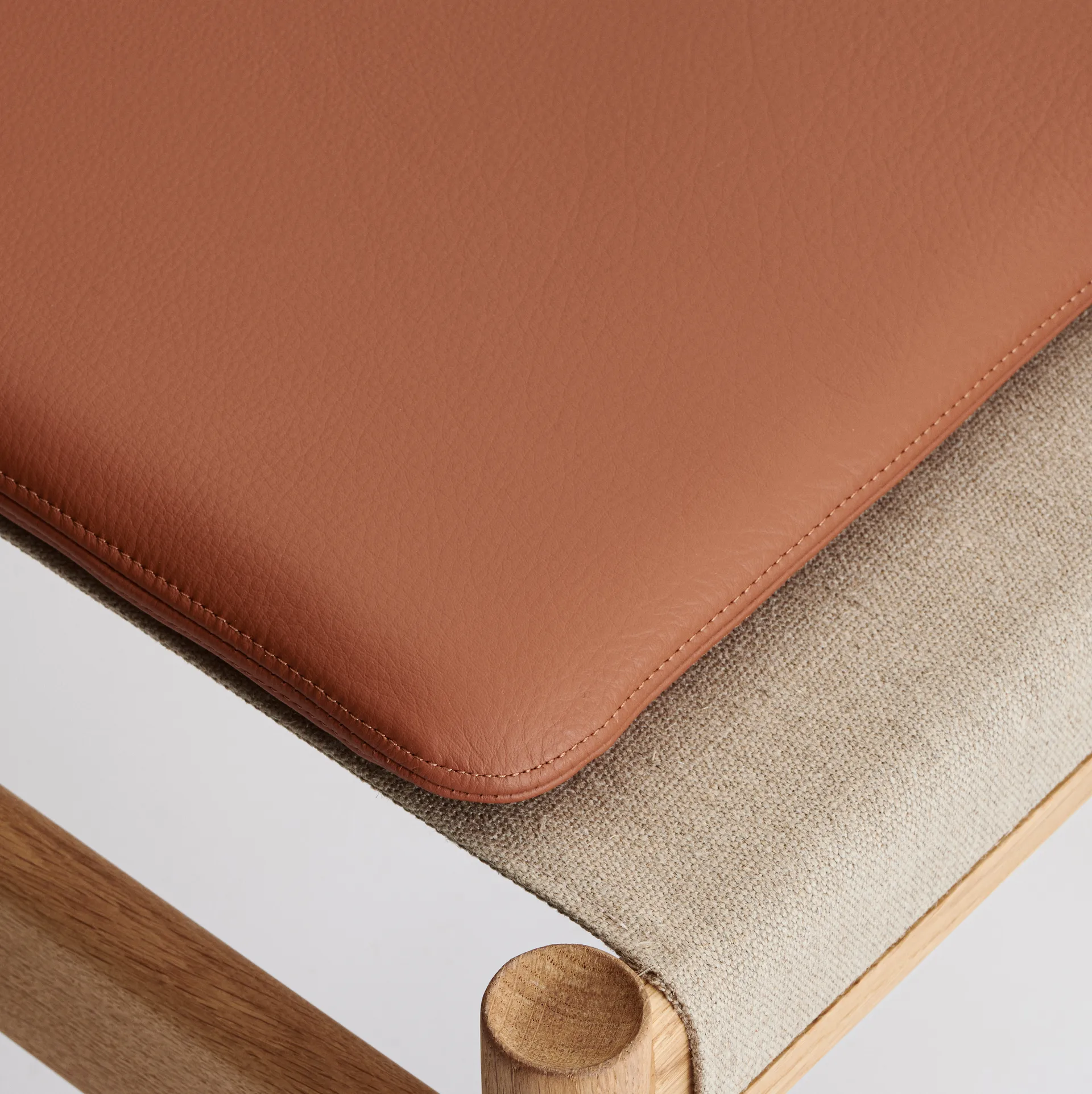 HB dyna 35x60 cm, Spectrum läder Brandy Brdr. Krüger