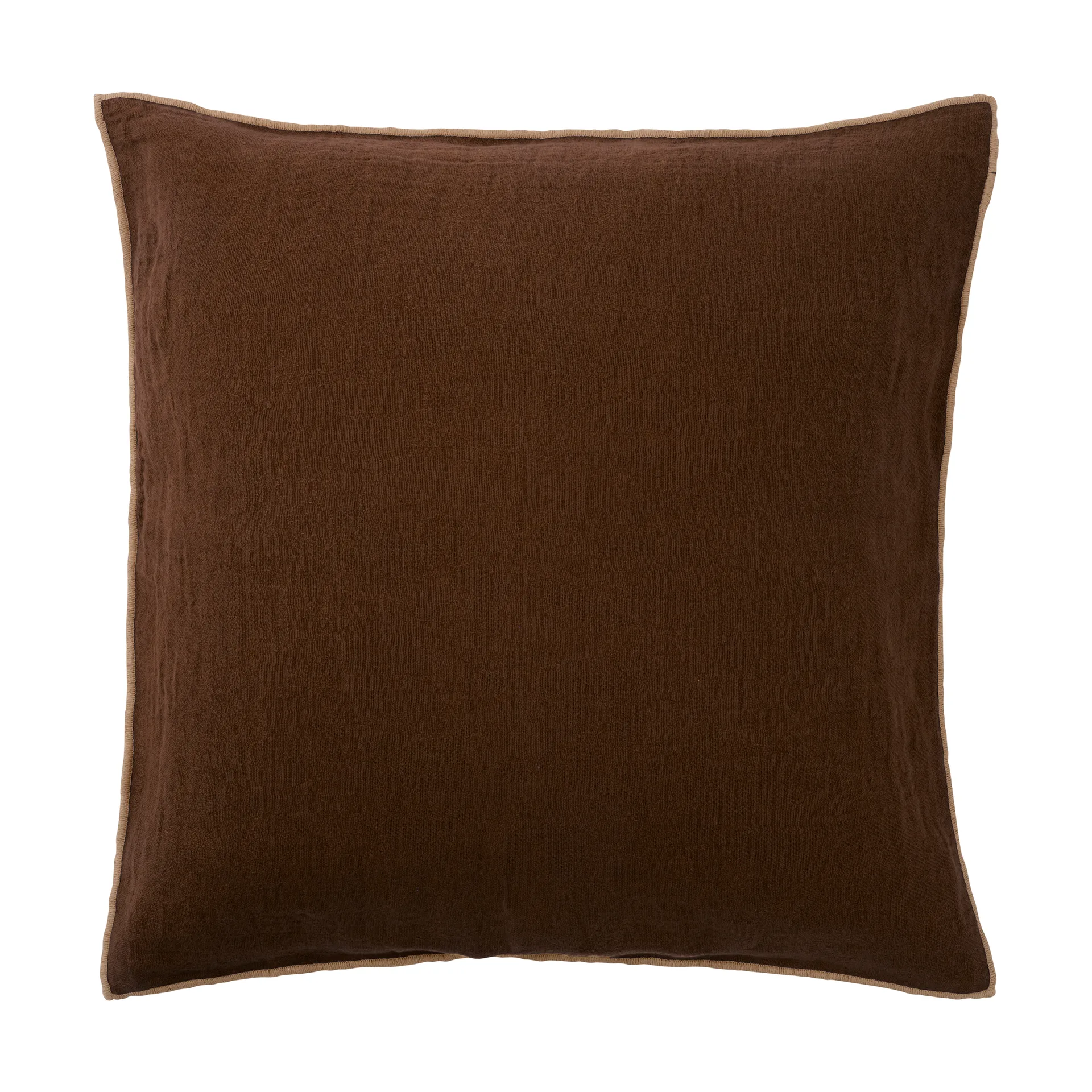 Evy kuddfodral, Brown, 50x50 cm Brita Sweden