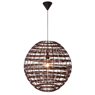 Broom taklampa Ø60 cm - Kaffe - By Rydéns