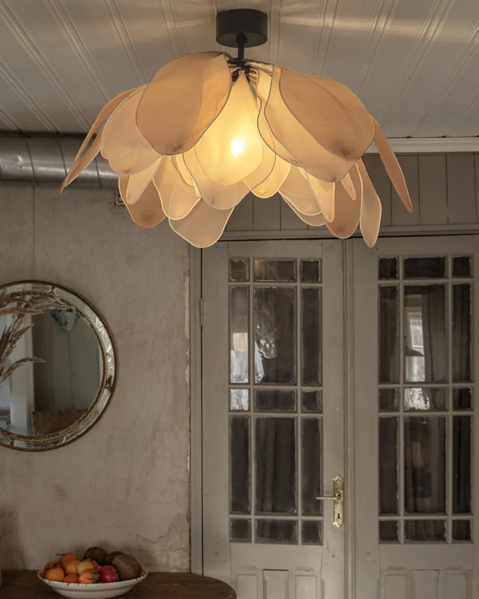 Lou Lou plafond Ø80 cm, Natur By Rydéns