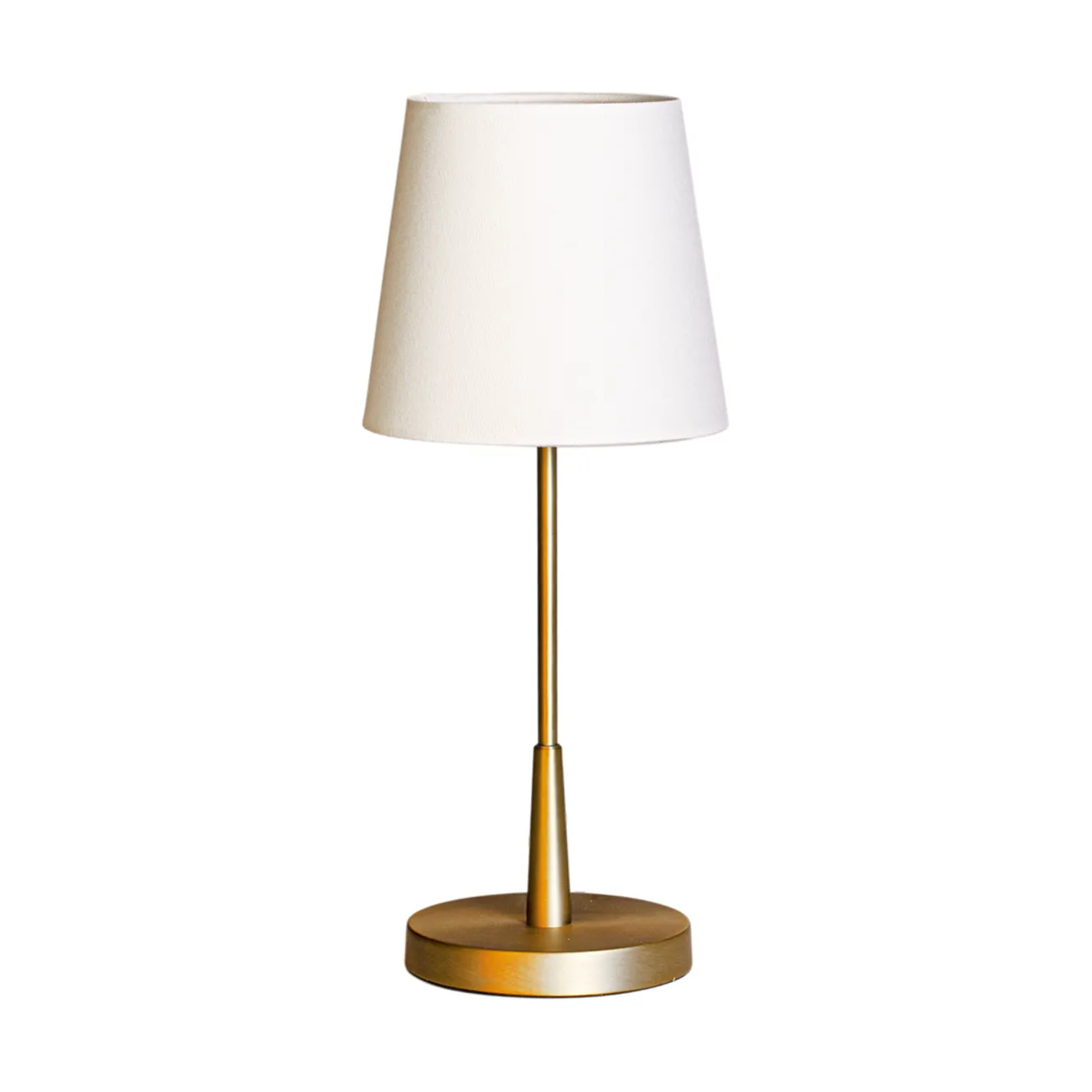 Lumi bordslampa 48,5 cm, Guld-vit By Rydéns