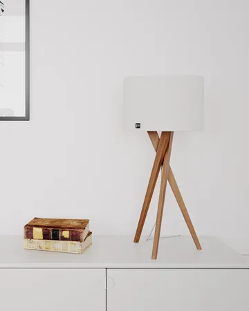 Vega bordslampa 55 cm - Vaxad ek-vit - By Rydéns