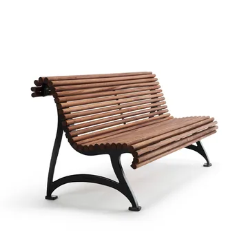 Jujol soffa - Mahogny, svart stativ - Byarums bruk
