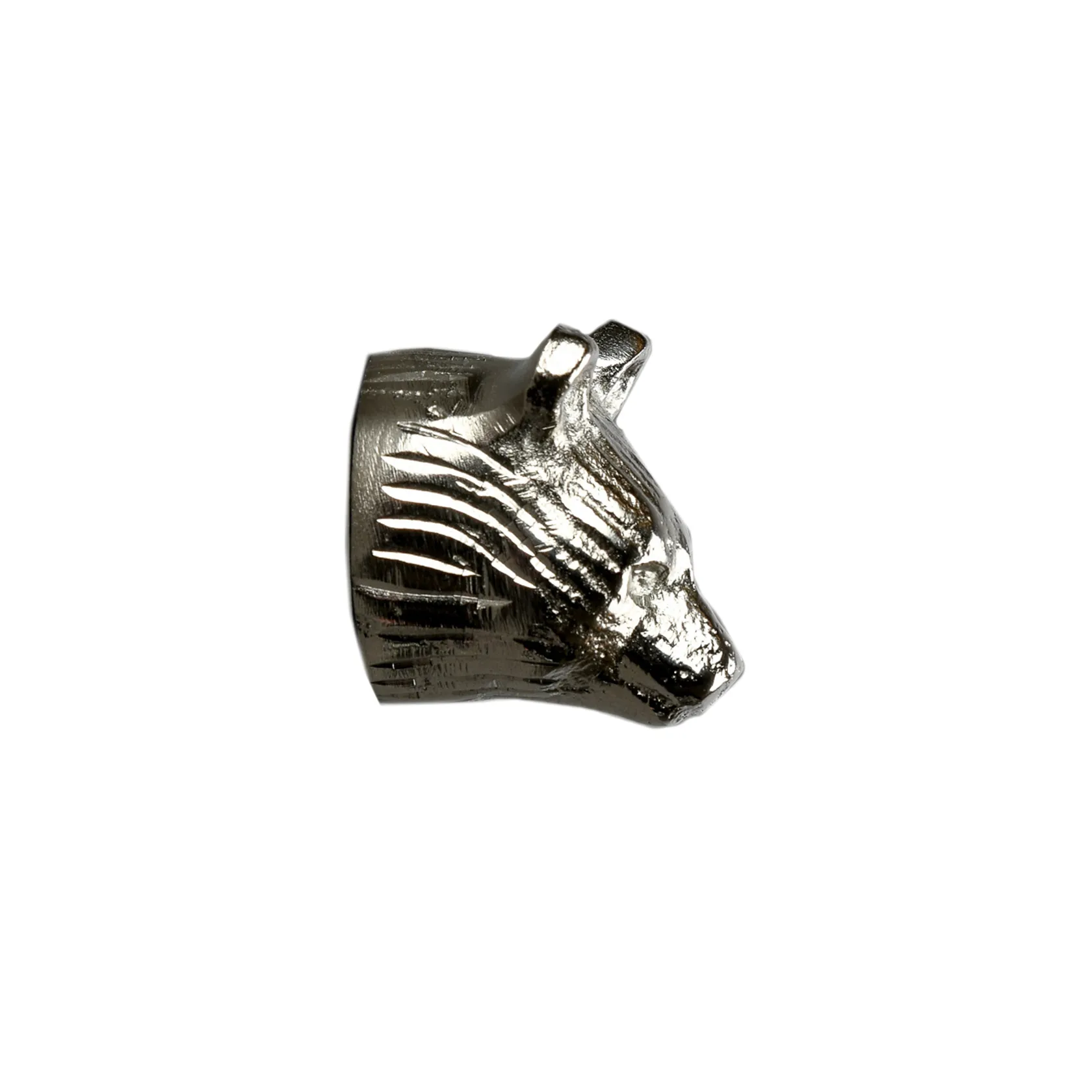 By On väggkrok Bear, Silver Byon
