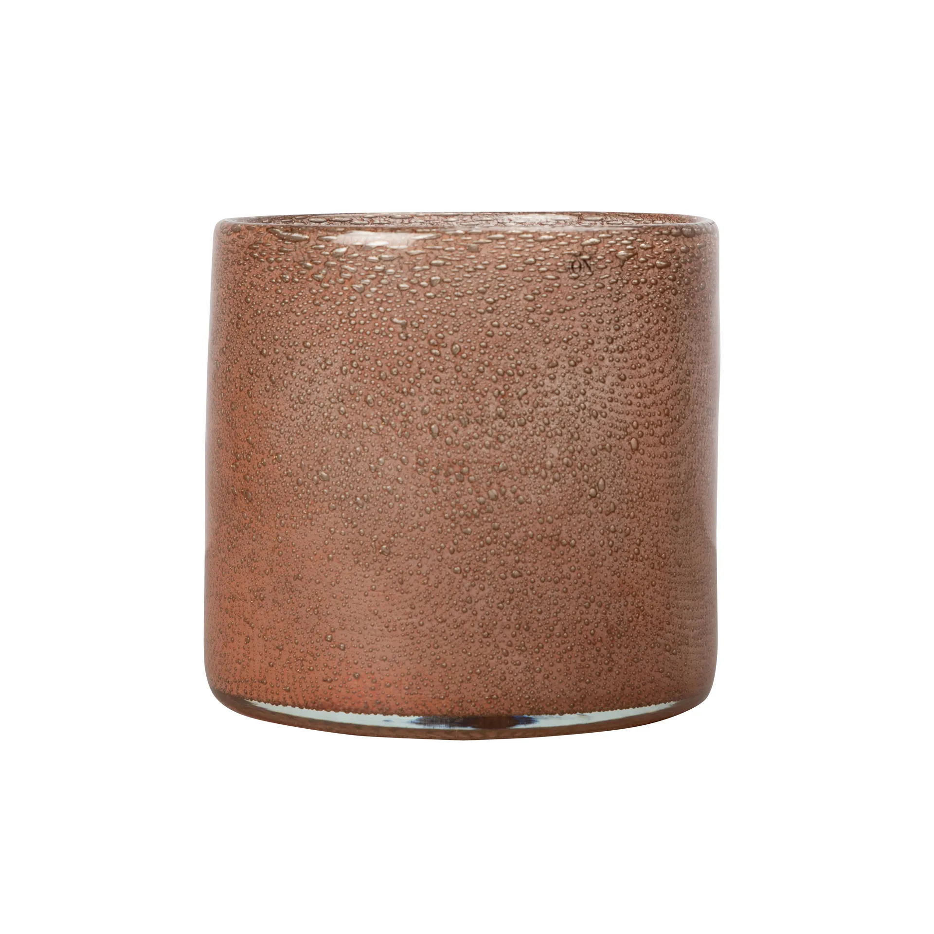 Calore ljuslykta-vas M Ø15 cm, Rusty red Byon