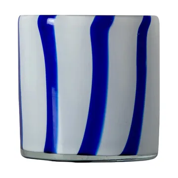 Calore ljuslykta XS Ø10 cm - Blue-white - Byon