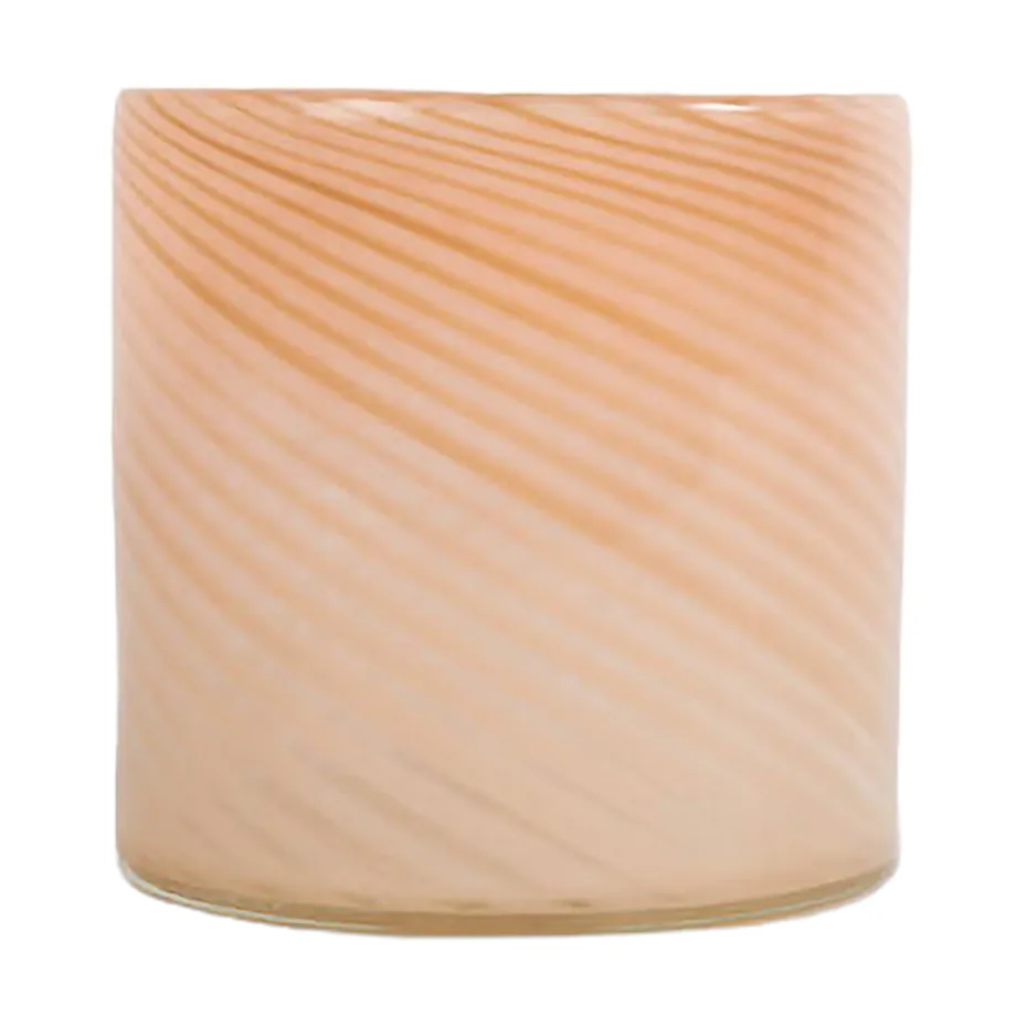 Calore ljuslykta XS Ø10 cm, Rosa-beige Byon