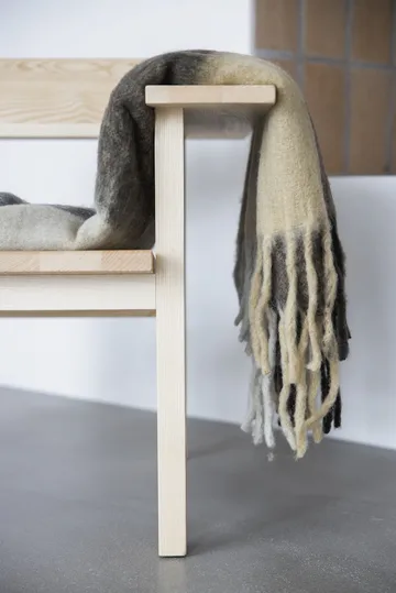 Check pläd - Mixed beige - Byon