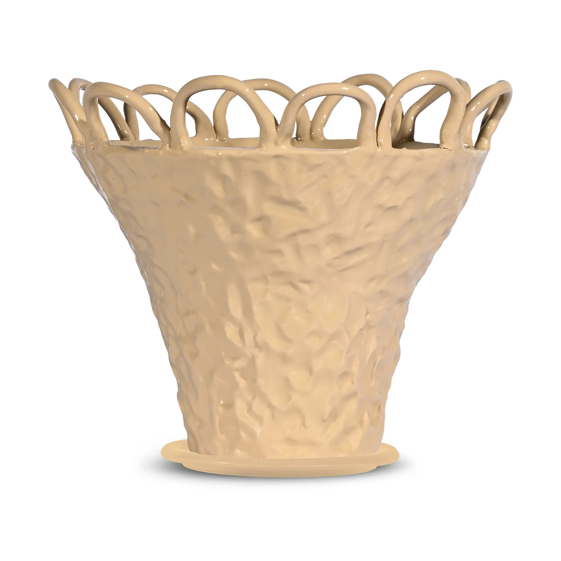 Patty kruka S Ø25 cm, Beige Byon