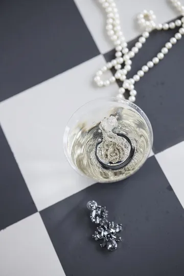 Spice dricksglas - Black-clear - Byon