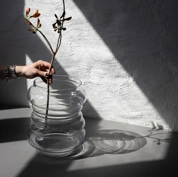 Trixibelle vas 30 cm - Klar - Byon