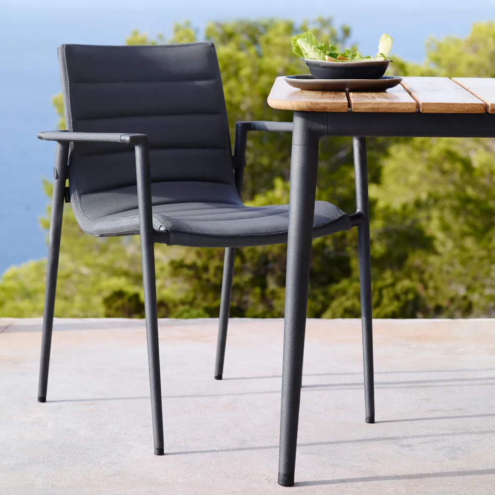 Core karmstol, AirTouch grey Cane-line