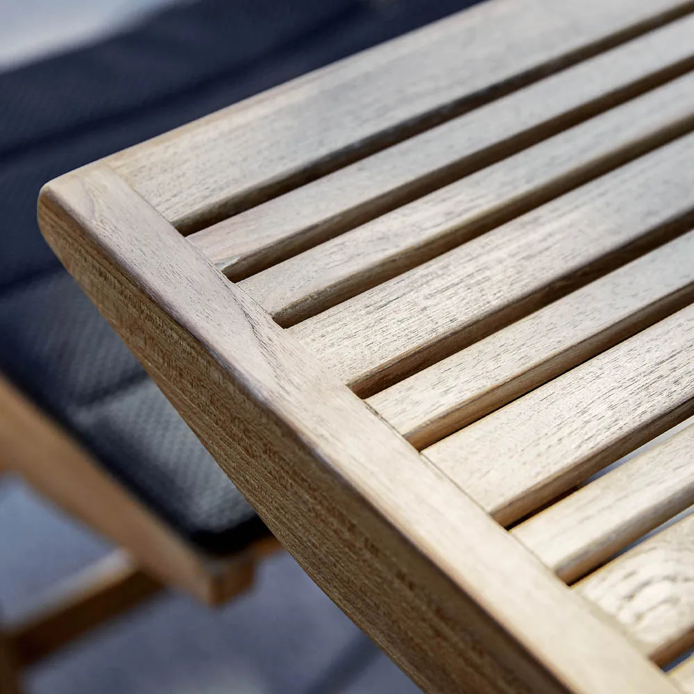 Flip fällbord 80x80x72,5 cm, Teak Cane-line