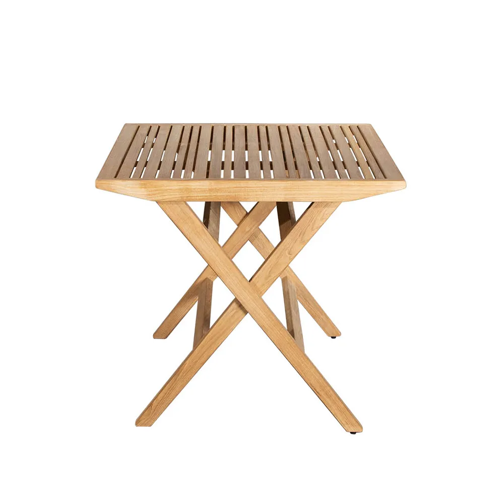 Flip fällbord 80x80x72,5 cm, Teak Cane-line