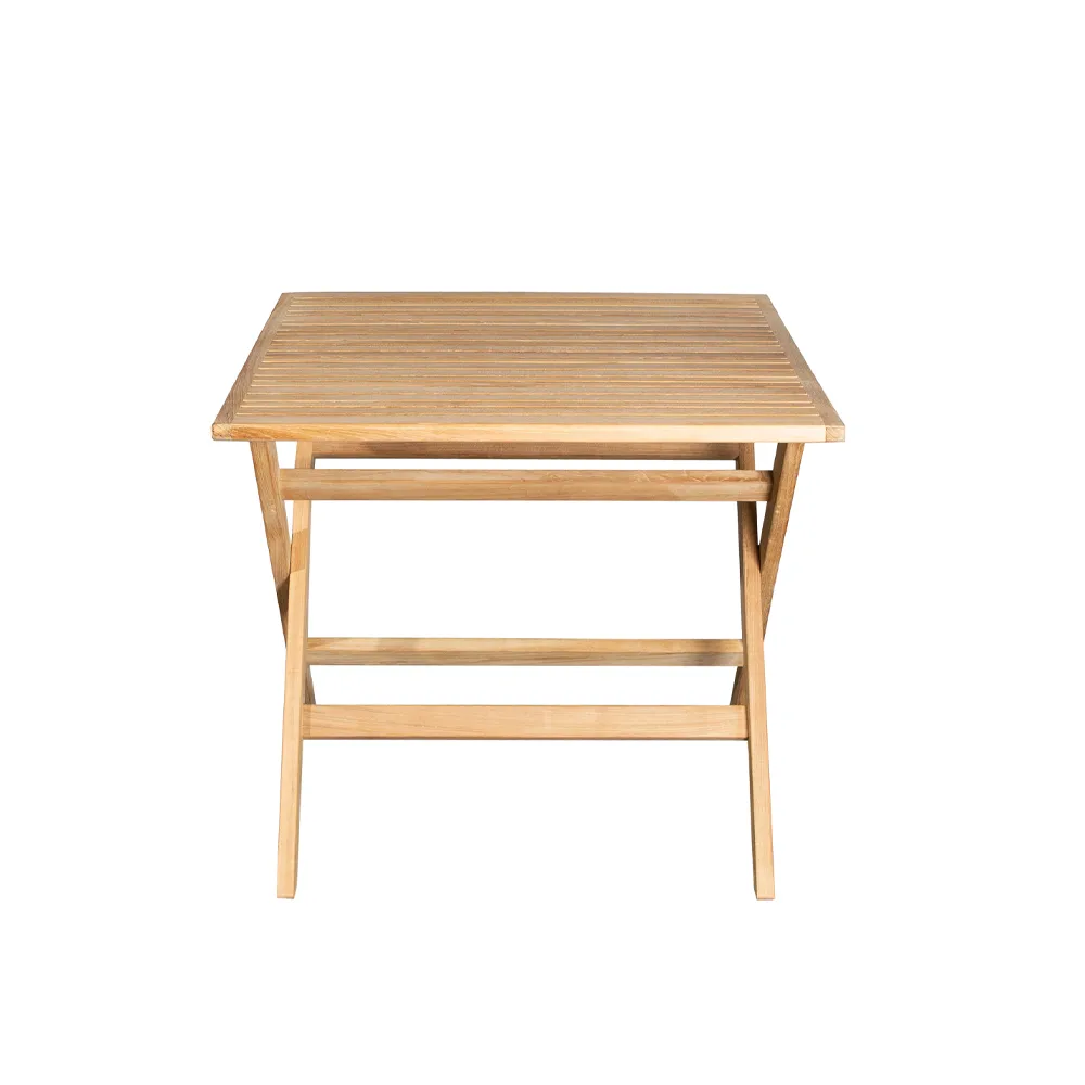 Flip fällbord 80x80x72,5 cm, Teak Cane-line