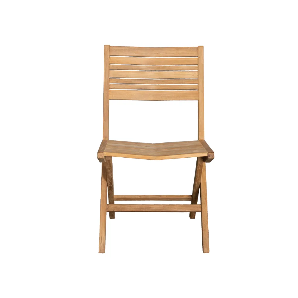 Flip fällstol, Teak Cane-line