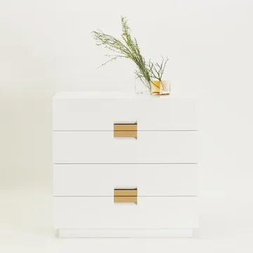 Frame hyllsystem - Lava grey, låg, teak - Cane-line
