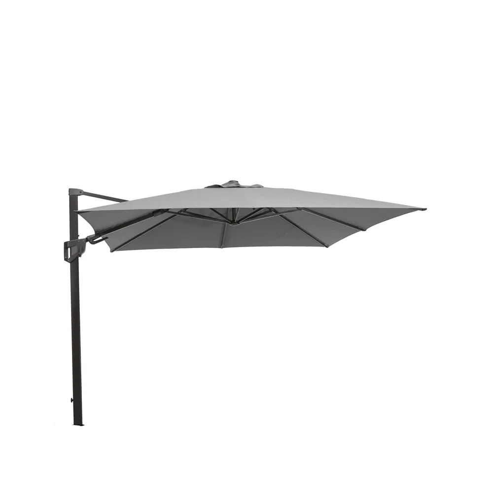 Hyde Luxe Tilt parasoll 300x300 cm, Anthracite Cane-line