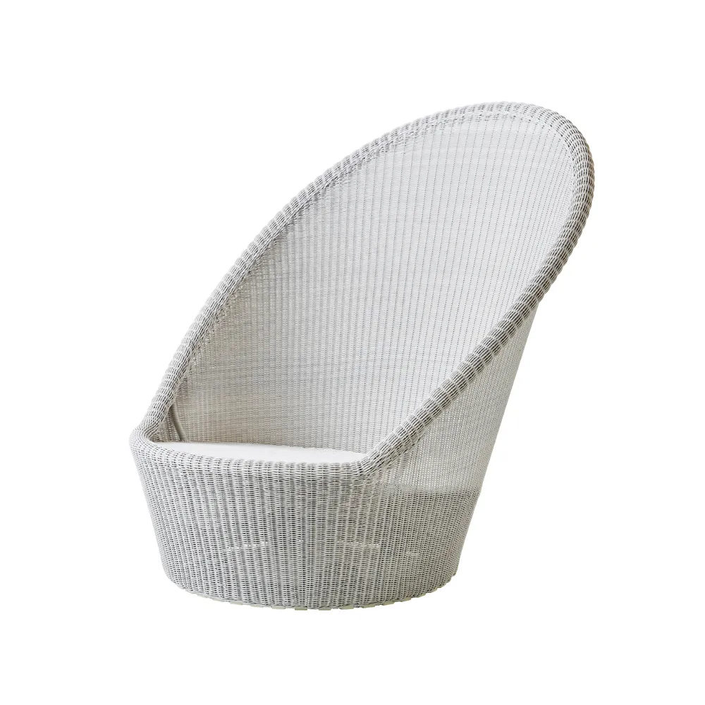 Kingston solstol, White grey Cane-line