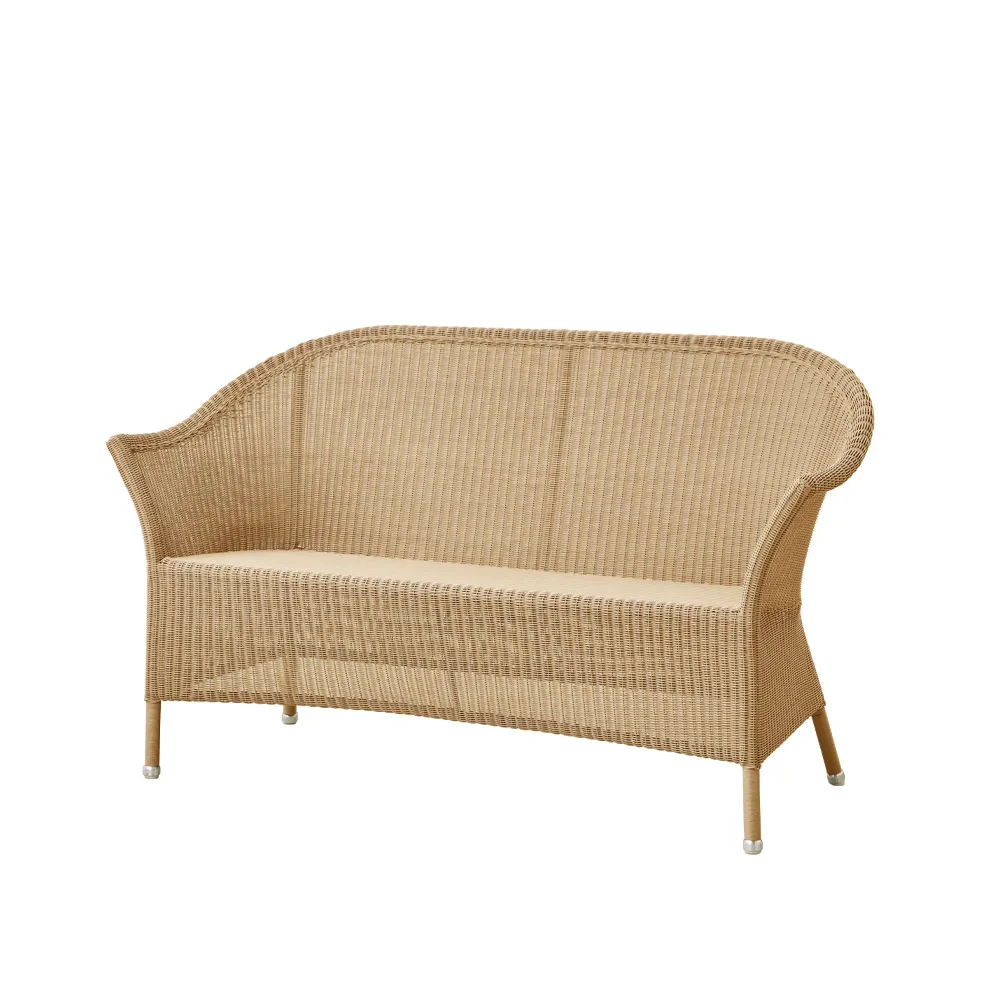 Lansing soffa 2-sits weave, Natural Cane-line