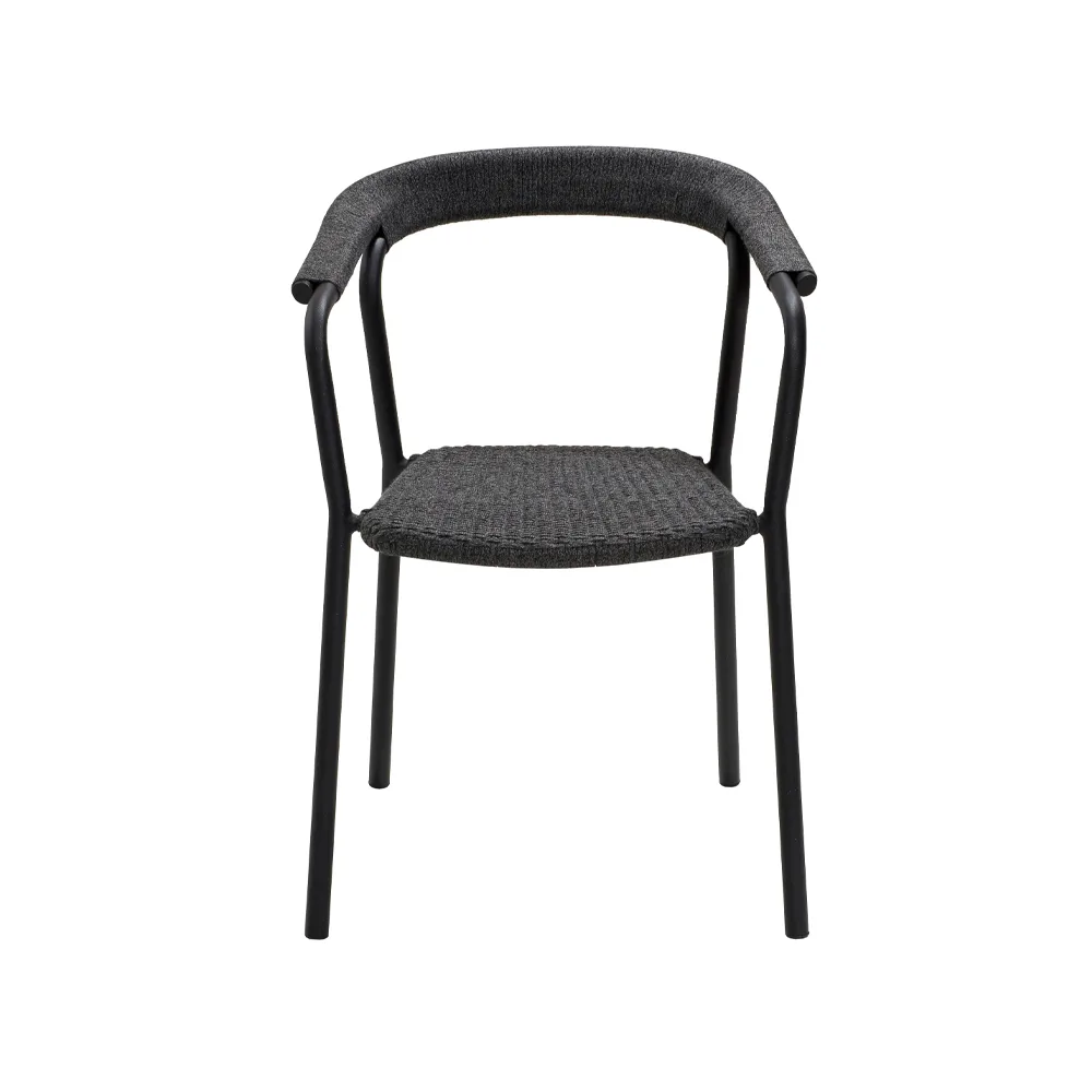 Noble stol, Dark grey Cane-line