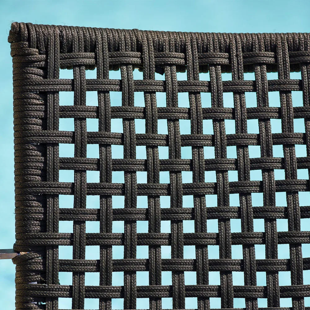 Straw loungefåtölj, Anthracite Cane-line