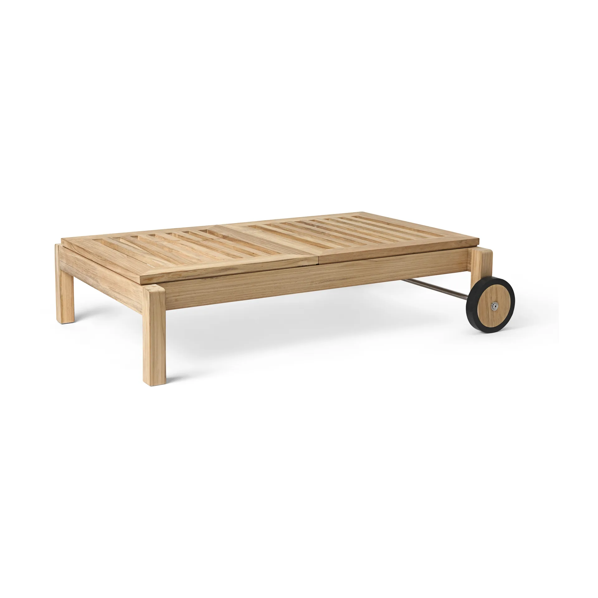 AH604 solstol, Obehandlad teak Carl Hansen & Søn