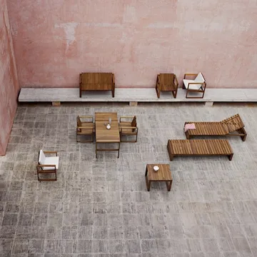 BK12 soffa - Oljad teak - Carl Hansen & Søn