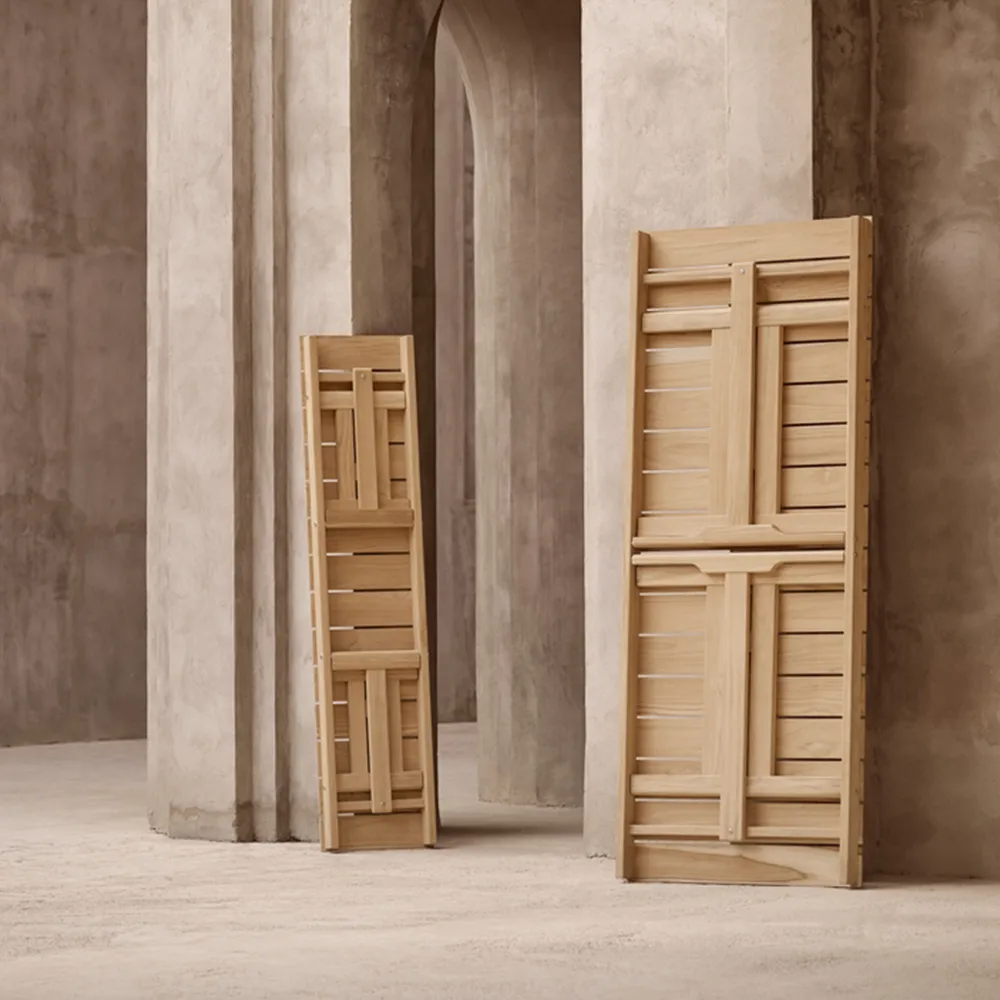 BM1771 matbord, Obehandlad teak Carl Hansen & Søn