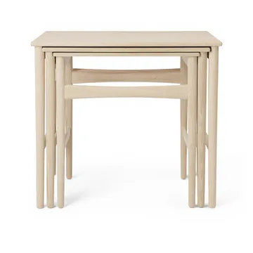 CH004 nesting tables satsbord - Såpad ek - Carl Hansen & Søn