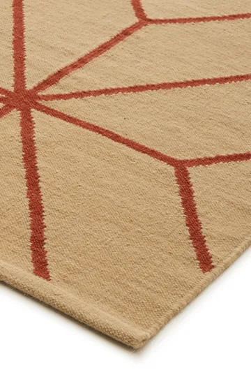 Ayur matta - Beige-Rust, 320x230 cm - Chhatwal & Jonsson