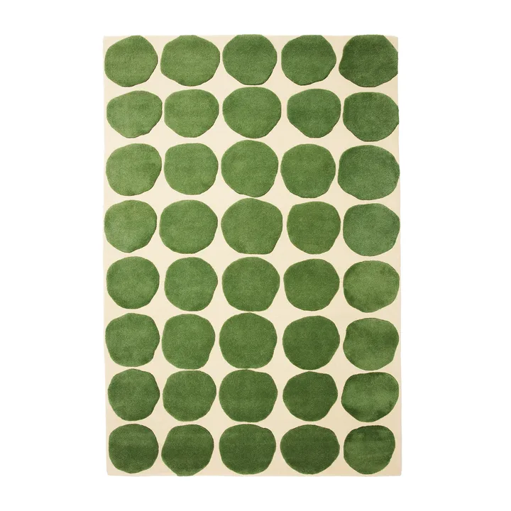 Dots matta - Khaki-cactus green 180x270 cm - Chhatwal & Jonsson
